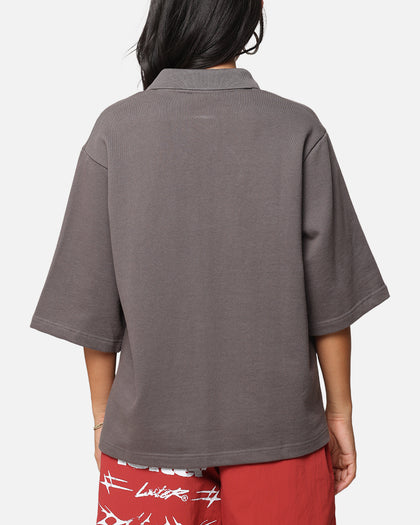 Loiter Ibiza Polo Shirt Charcoal