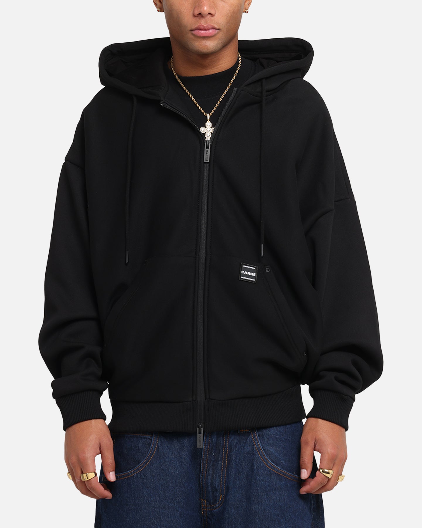 Carre Weatherwear Hoodie Black | Culture Kings US