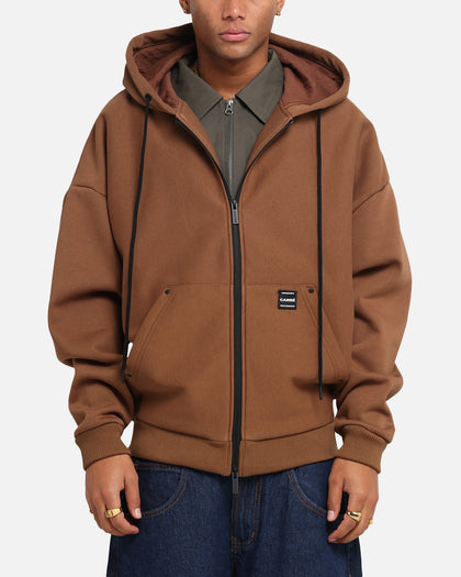 Carre Weatherwear Hoodie Brown