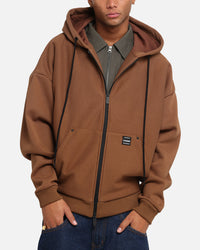Carre Weatherwear Hoodie Brown
