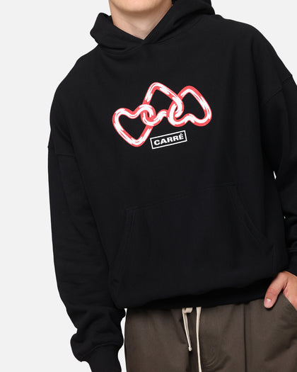 Carre Link Hoodie Black