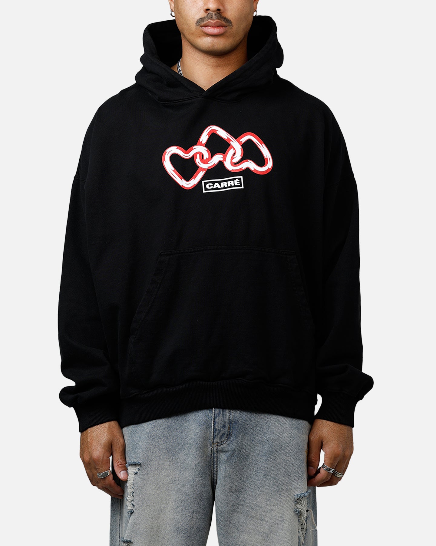 Carre Link Hoodie Black | Culture Kings US
