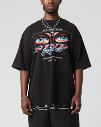 Loiter Ninja Vintage T-Shirt Vintage Black