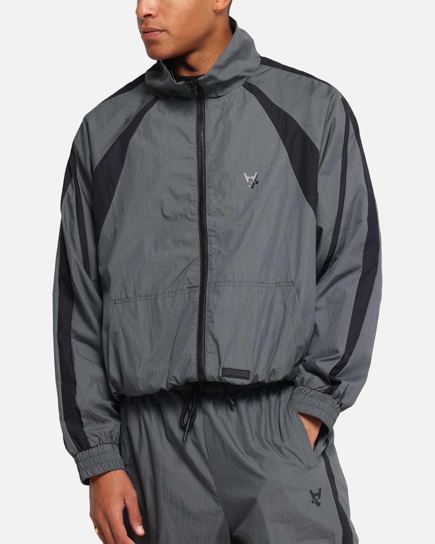 The Anti Order Acolyte Windbreaker Jacket Grey/Black | Culture