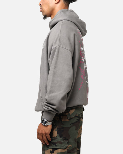 The Anti Order Agma Boxy Hoodie Washed Charcoal
