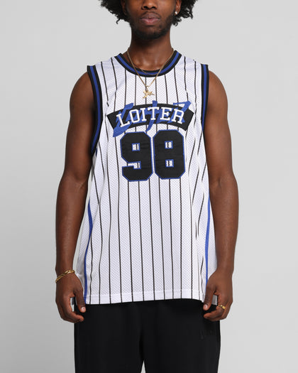 Loiter Midway Jersey White/Blue