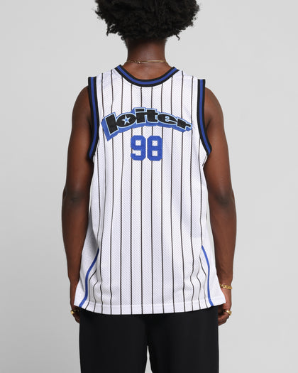 Loiter Midway Jersey White/Blue