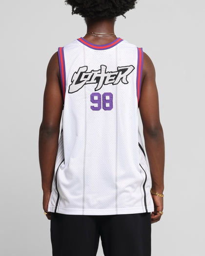 Loiter Midway Jersey White/Purple