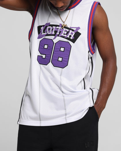 Loiter Midway Jersey White/Purple