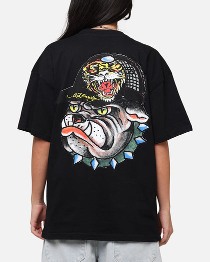 Ed Hardy Bulldog T-Shirt Black