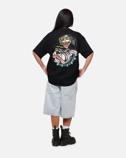 Ed Hardy Bulldog T-Shirt Black
