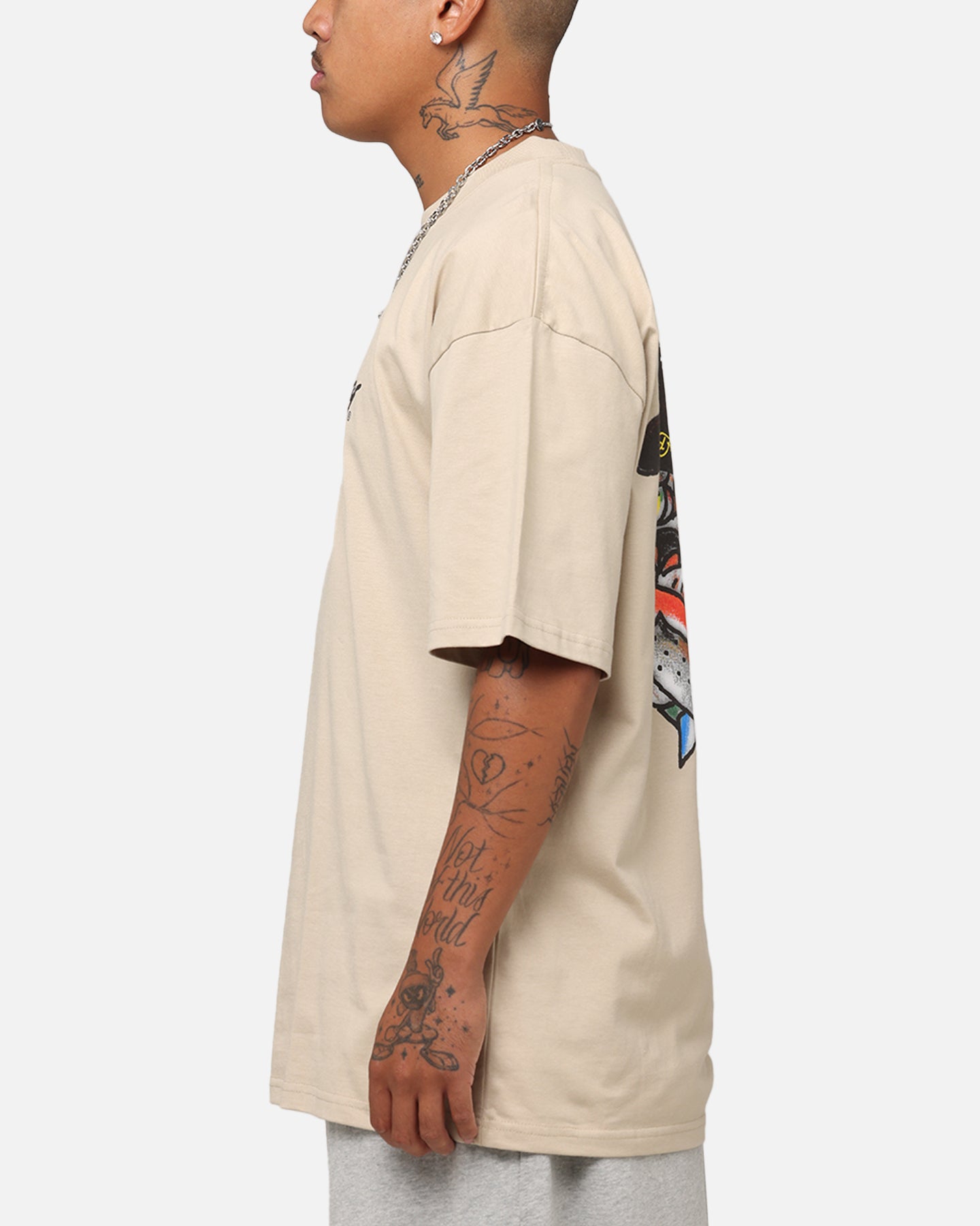 エドハーディ リメイク　ブルドッグ用 Ed Hardy Bulldog T-Shirt Stone | Culture Kings US