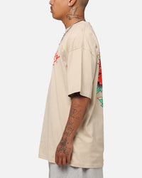 Ed Hardy Flourish Script T-Shirt Stone