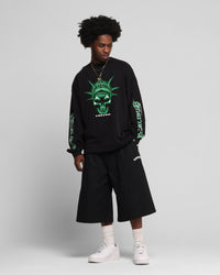 Loiter Liberty Long Sleeve T-Shirt Vintage Black