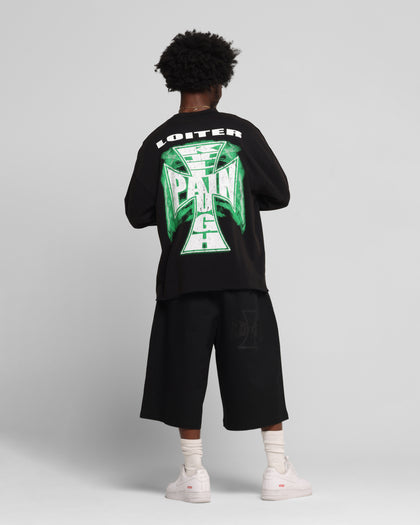 Loiter Liberty Long Sleeve T-Shirt Vintage Black