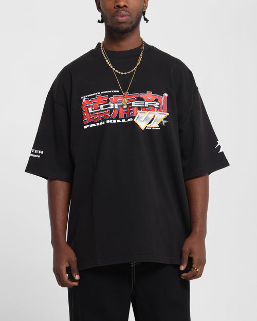 Loiter Fighter Vintage T-Shirt Vintage Black