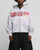 Loiter Fighter Zip Hoodie Grey