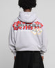 Loiter Fighter Zip Hoodie Grey