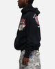 Loiter Fighter Zip Up Hoodie Washed Black