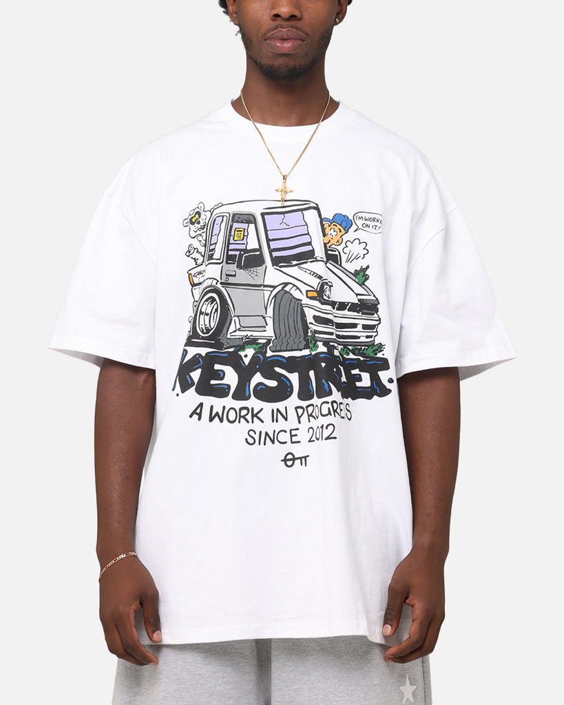 Key Street X FRKO Wip T-Shirt White | Culture Kings US