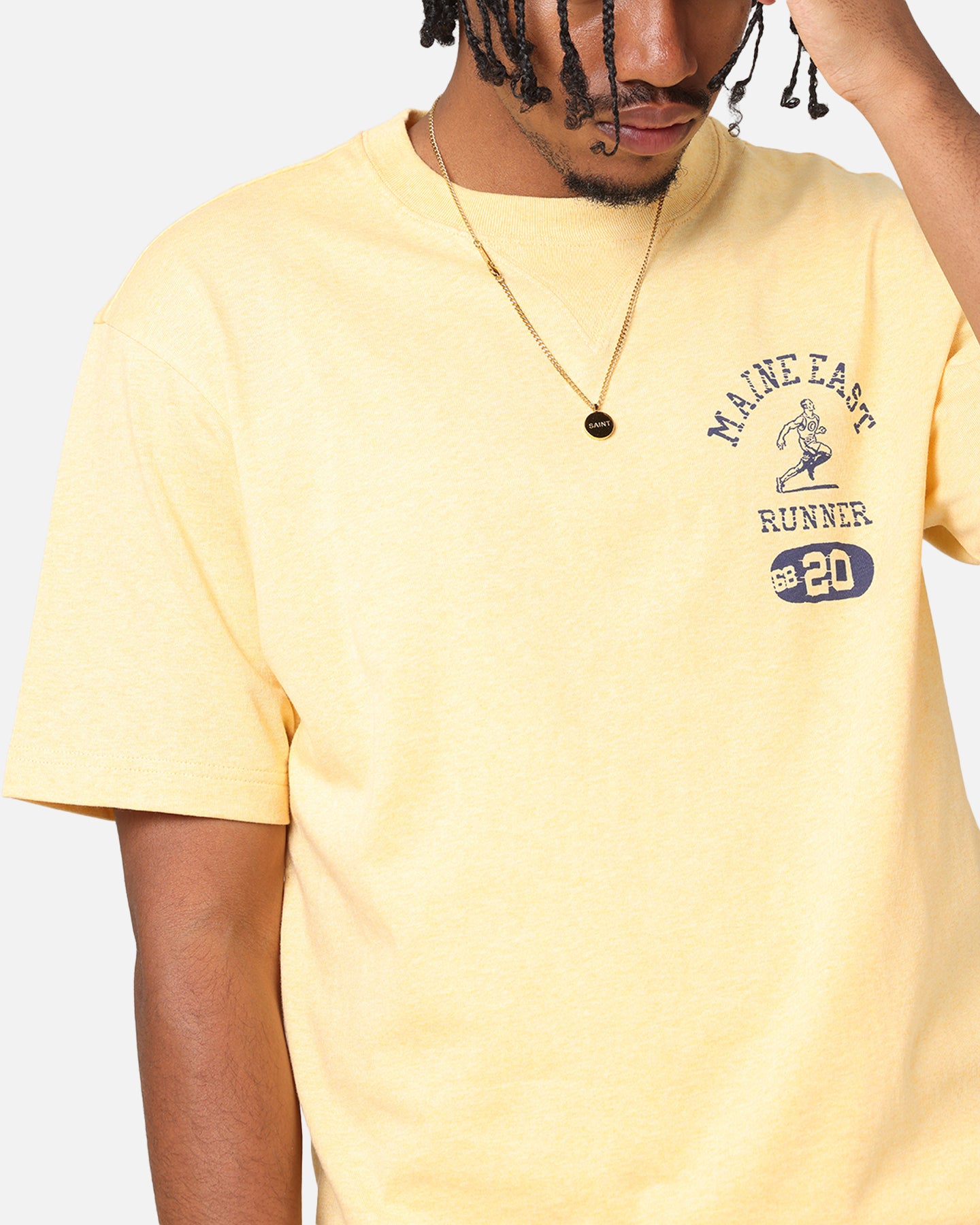Champion Vintage Mix P.E Class T-Shirt Yellow | Culture Kings US