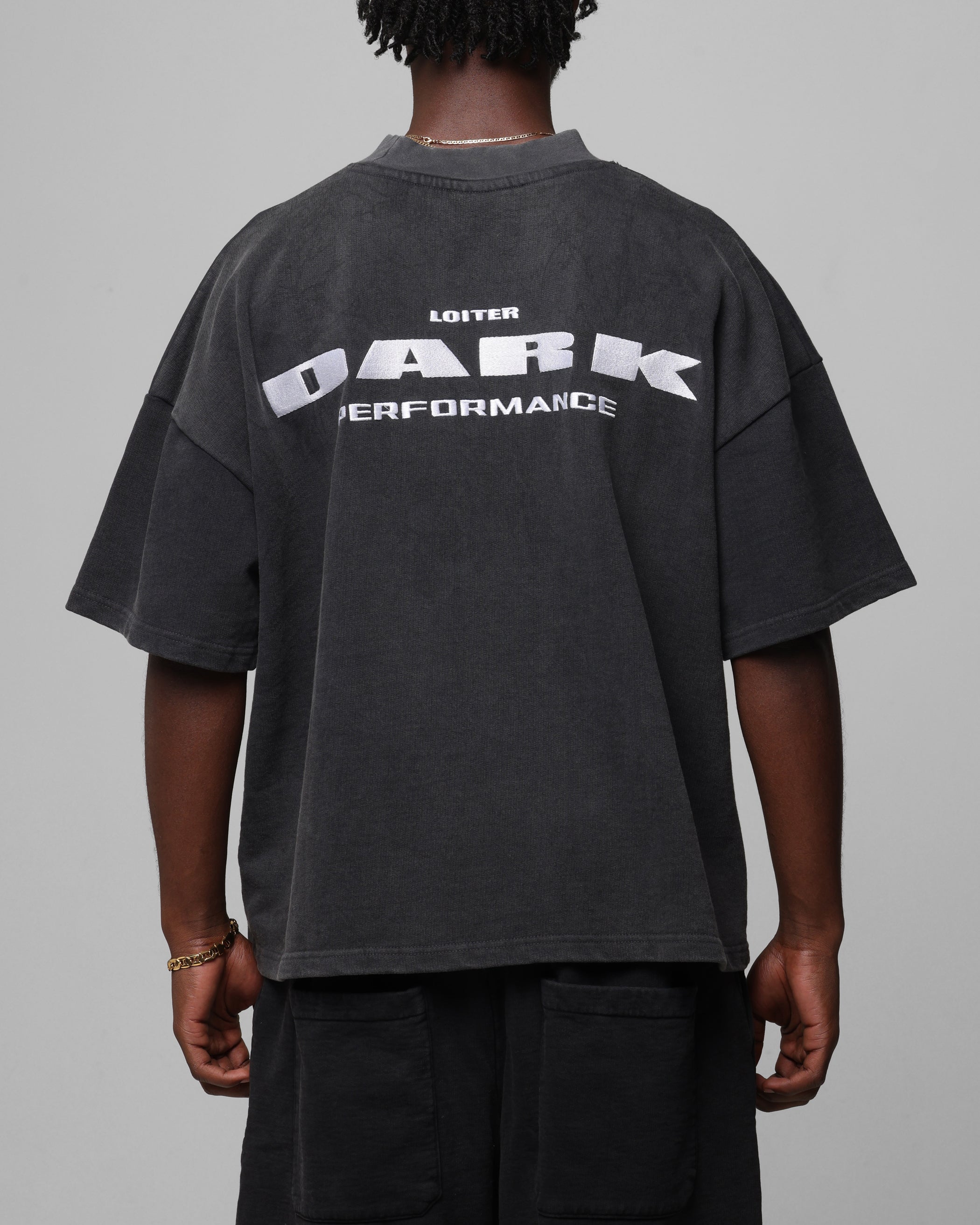 Loiter Dark Performance T-Shirt Charcoal | Culture Kings US