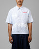 Loiter Chopper Work Shirt Blue/White