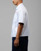 Loiter Chopper Work Shirt Blue/White