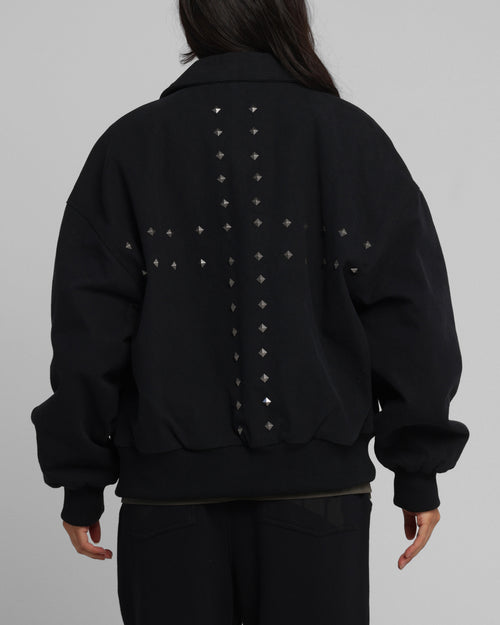 Loiter Chopper Work Jacket Washed Black