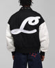 Loiter Frontier Varsity Jacket Black/Off White