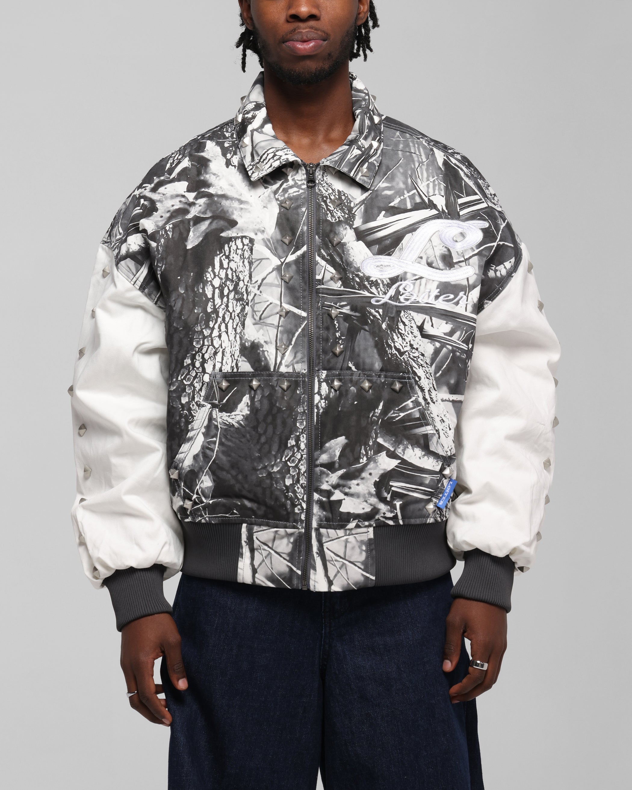 Loiter Frontier Varsity Jacket Real Tree Camo | Culture Kings US
