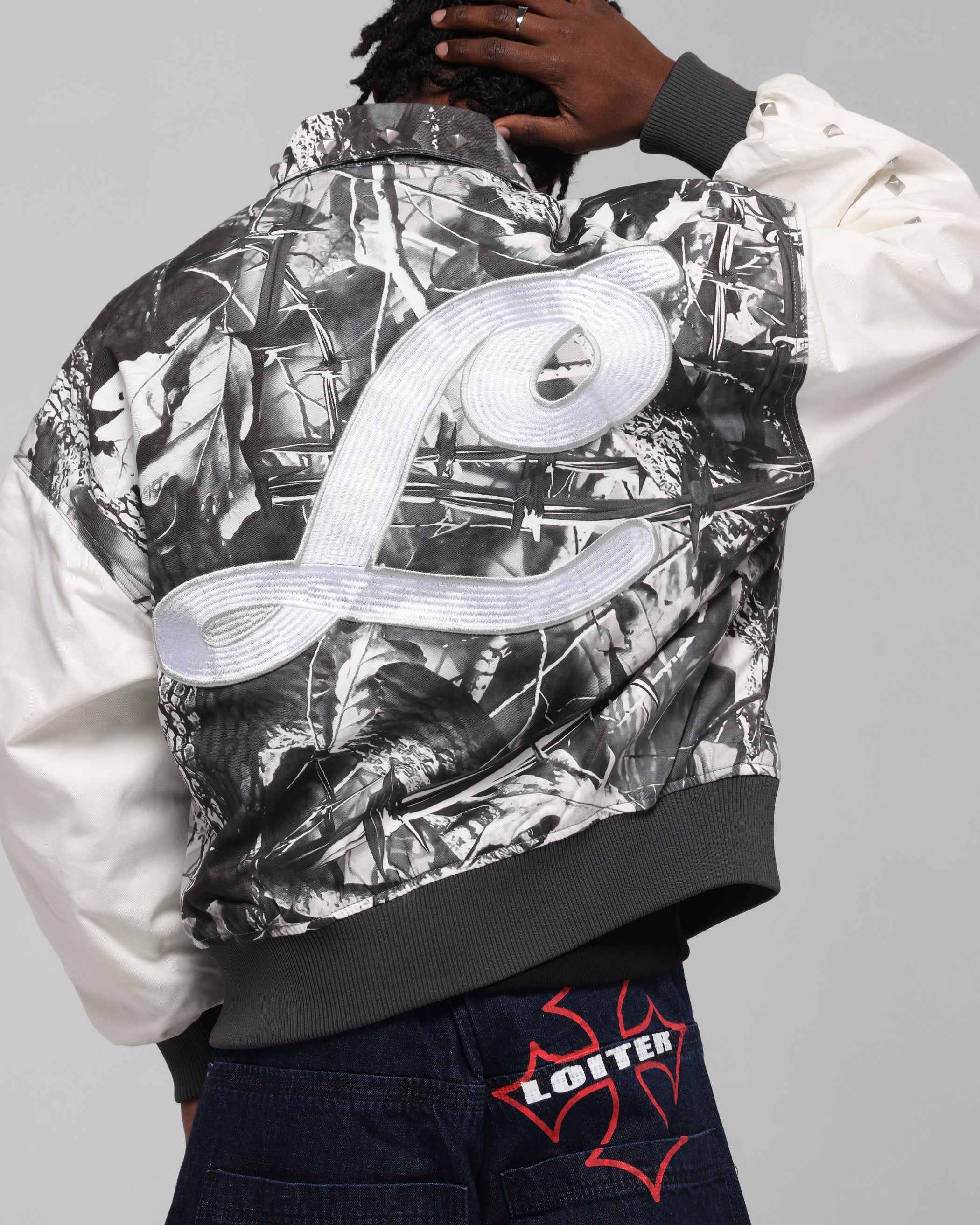 Loiter Frontier Varsity Jacket Real Tree Camo | Culture Kings US