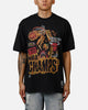 Mitchell & Ness Chicago Bulls On Fire T-Shirt Faded Black