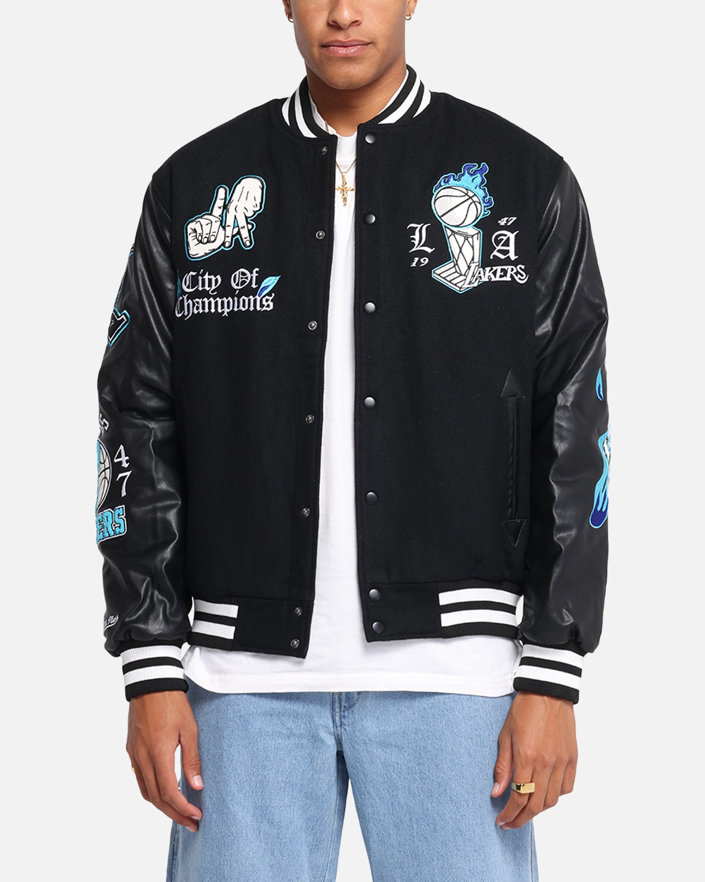 Mitchell & Ness Los Angeles Lakers City Of Champions Varsity