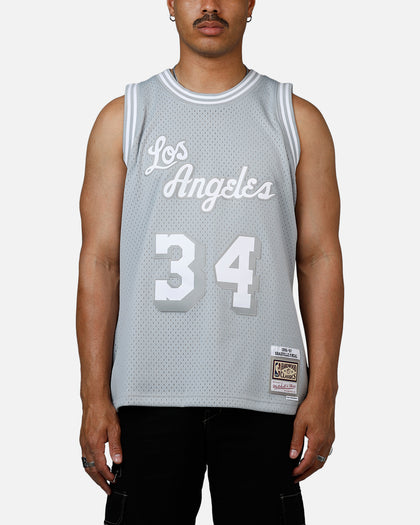 Mitchell & Ness Los Angeles Lakers Shaquille O'Neal 1996-1997 Swingman Jersey Grey