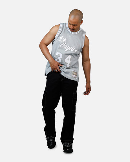 Mitchell & Ness Los Angeles Lakers Shaquille O'Neal 1996-1997 Swingman Jersey Grey