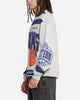 Mitchell & Ness New York Knicks Letterform Crewneck Grey Marle/Official Team Color