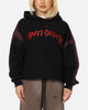 The Anti Order Mosh Boxy Hoodie Sunfade Black/Red