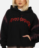 The Anti Order Mosh Boxy Hoodie Sunfade Black/Red