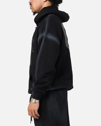 The Anti Order Mosh Boxy Hoodie Sunfade Black/Grey