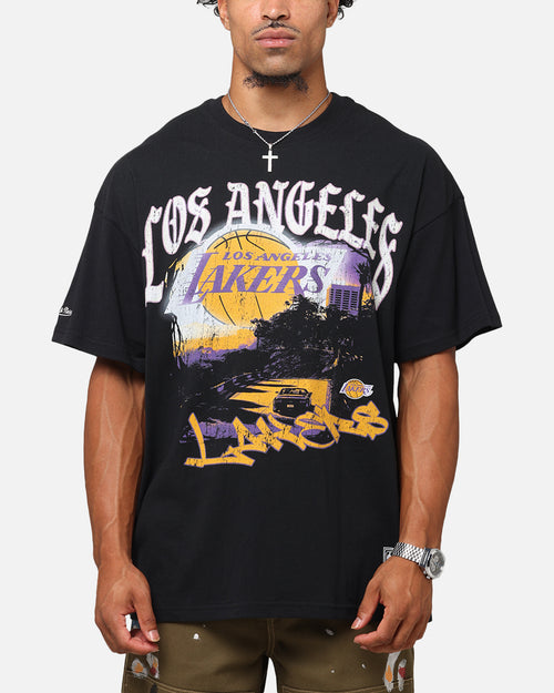 Mitchell & Ness Los Angeles Lakers Soaring T-Shirt Black