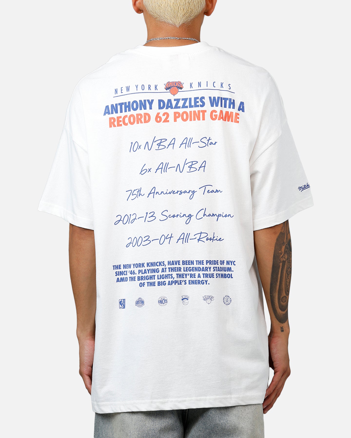 Mitchell & Ness New York Knicks Carmelo Anthony Got Better T-Shirt