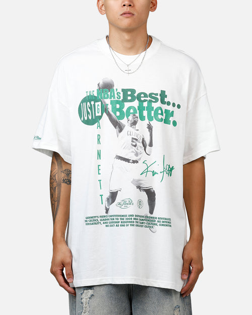 Mitchell & Ness Boston Celtics Kevin Garnett Got Better T-Shirt Vintage White