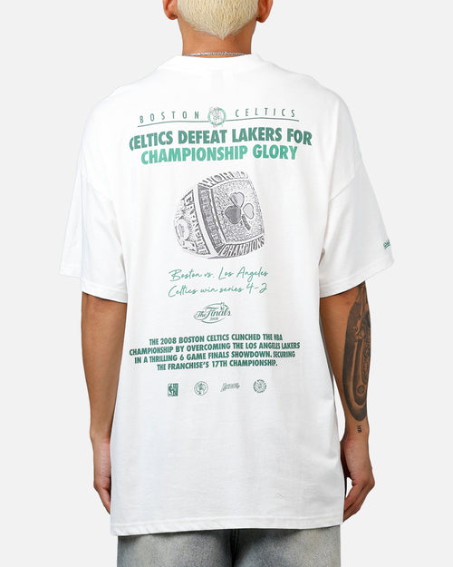 Mitchell & Ness Boston Celtics Kevin Garnett Got Better T-Shirt Vintage White