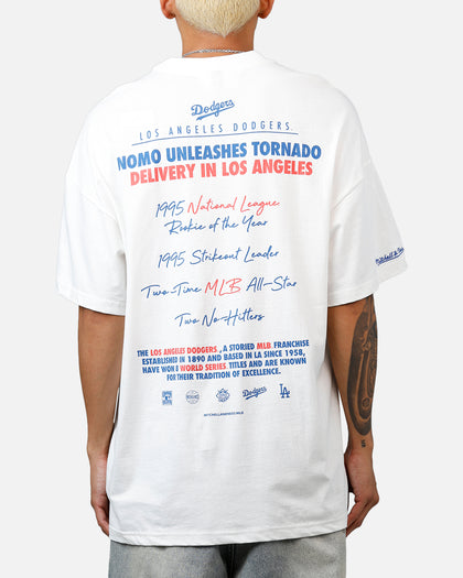 Mitchell & Ness Los Angeles Dodgers Hideo Nomo Got Better T-Shirt Vintage White