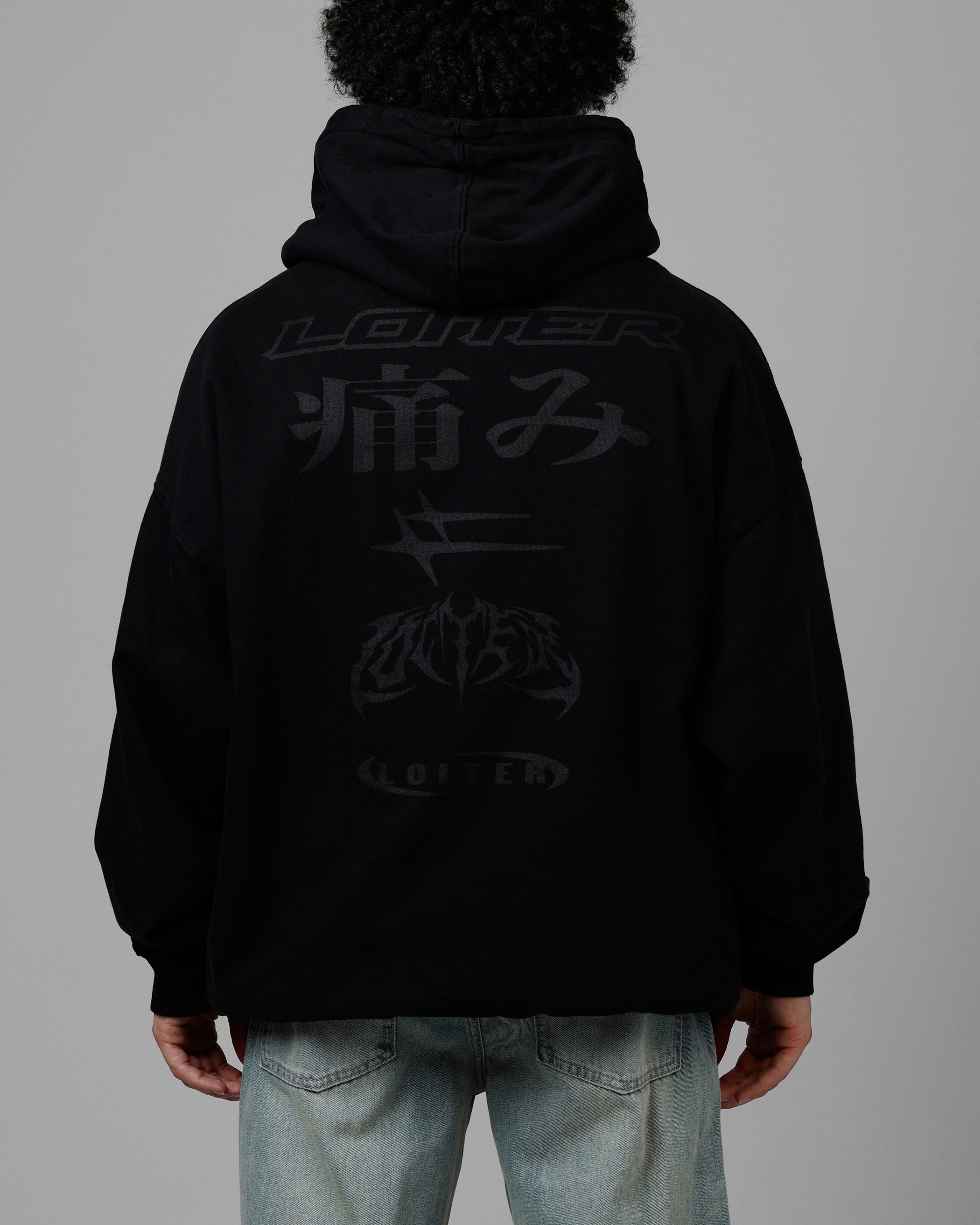 Loiter Pain Premium Hoodie Black | Culture Kings US