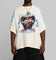 Loiter Hearts T-Shirt Off White