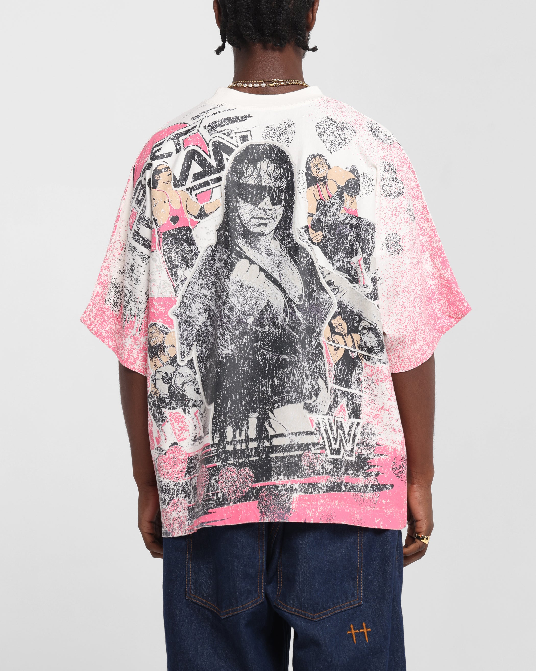 Culture Kings X WWE Bret 'The Hit Man' Hart All Over Print T-Shirt