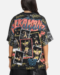 Culture Kings X WWE Hulk Hogan All Over Print T-Shirt Black