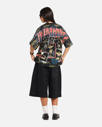 Culture Kings X WWE Hulk Hogan All Over Print T-Shirt Black